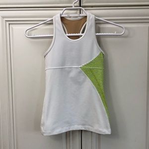SIZE 7 - Ivivva by Lululemon girl’s cross-back tanktop